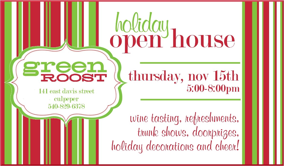 Holiday Open House Party Invitations Christmas Quotes About Open House Quotesgram