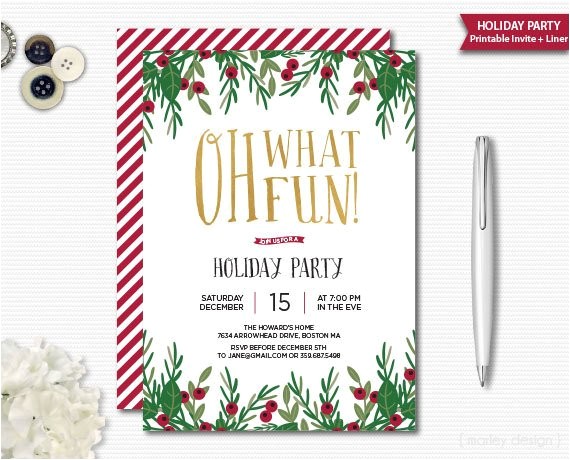 Holiday Party Invitation Pictures Gold Foil Holiday Party Invitation Christmas Invitation Holiday Party Invitation Pictures Gold Foil Holiday Party Invitation Christmas Invitation