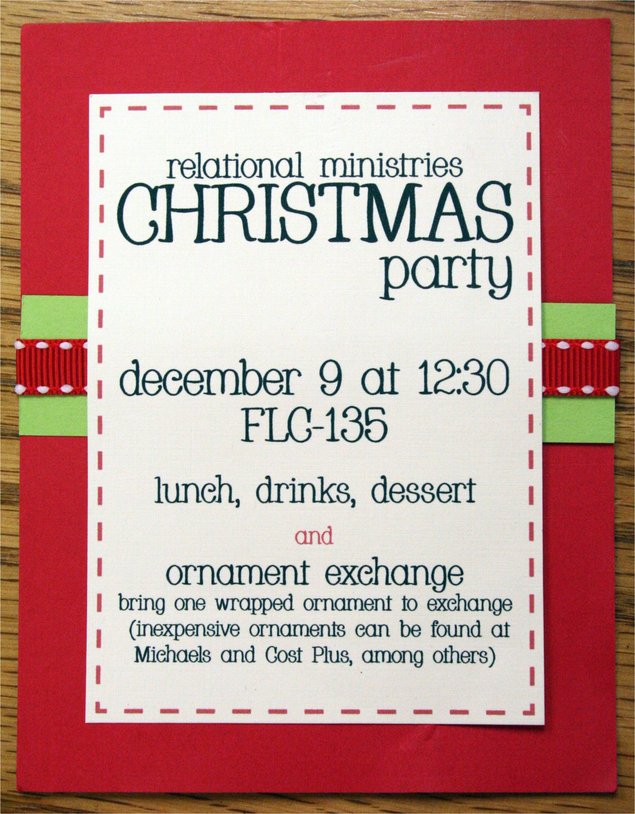 Holiday Party Work Invite Work Christmas Party Invitations Cimvitation