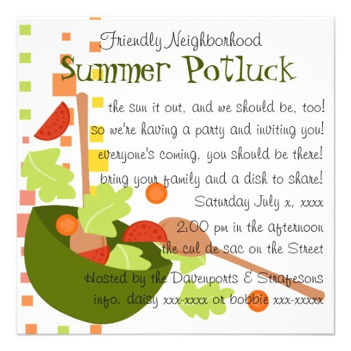 Holiday Potluck Party Invitation Wording Funny Potluck Invitation Wording