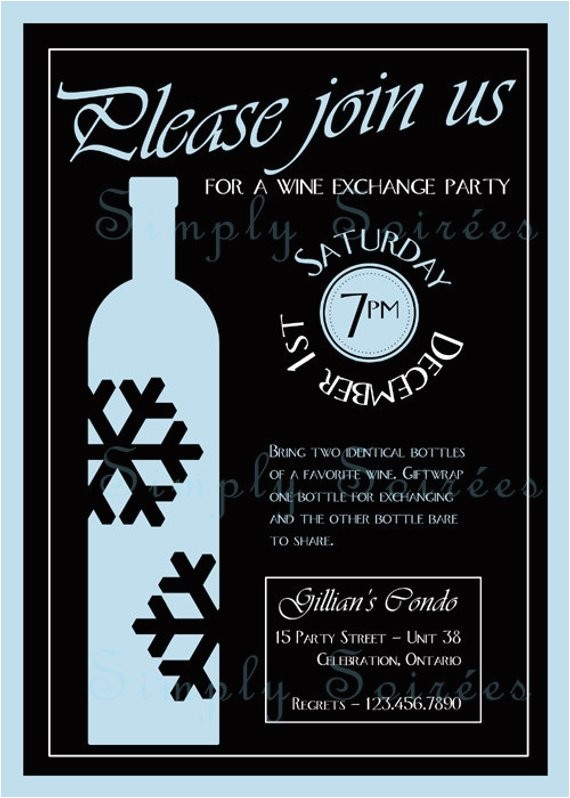 Holiday Wine Tasting Party Invitations Winter Wine Tasting Invitation by Never Stop Celebrating Holiday Wine Tasting Party Invitations Winter Wine Tasting Invitation by Never Stop Celebrating