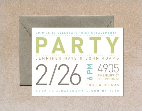 Housewarming and Engagement Party Invitations Unavailable Listing On Etsy