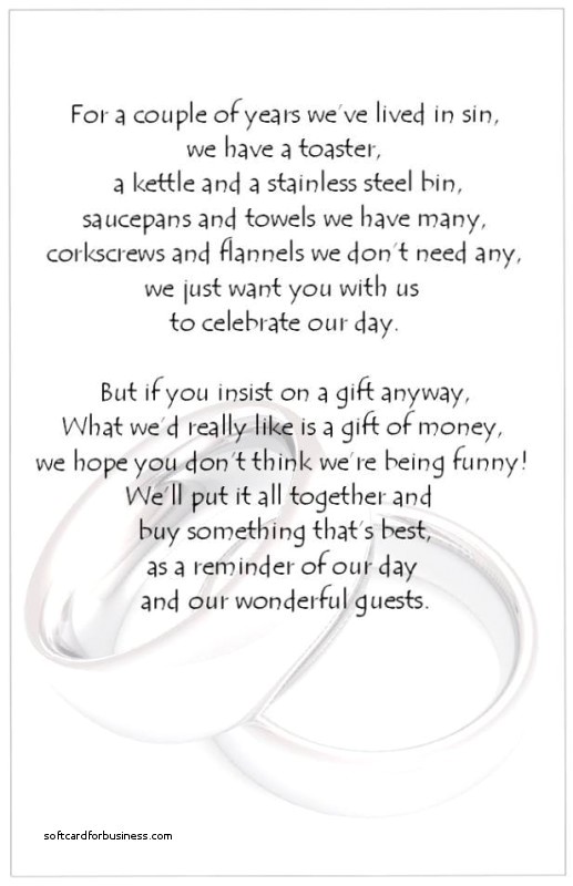 How to ask for Money On A Wedding Invite Wedding Invitation Luxury How to ask for Money A Weddi