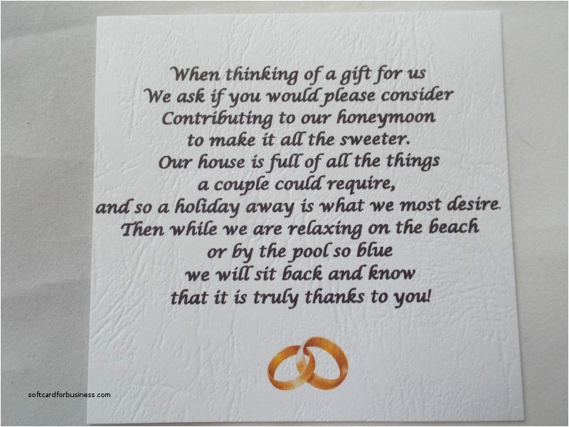 How to ask for Money On A Wedding Invite Wedding Invitation Luxury How to ask for Money On A