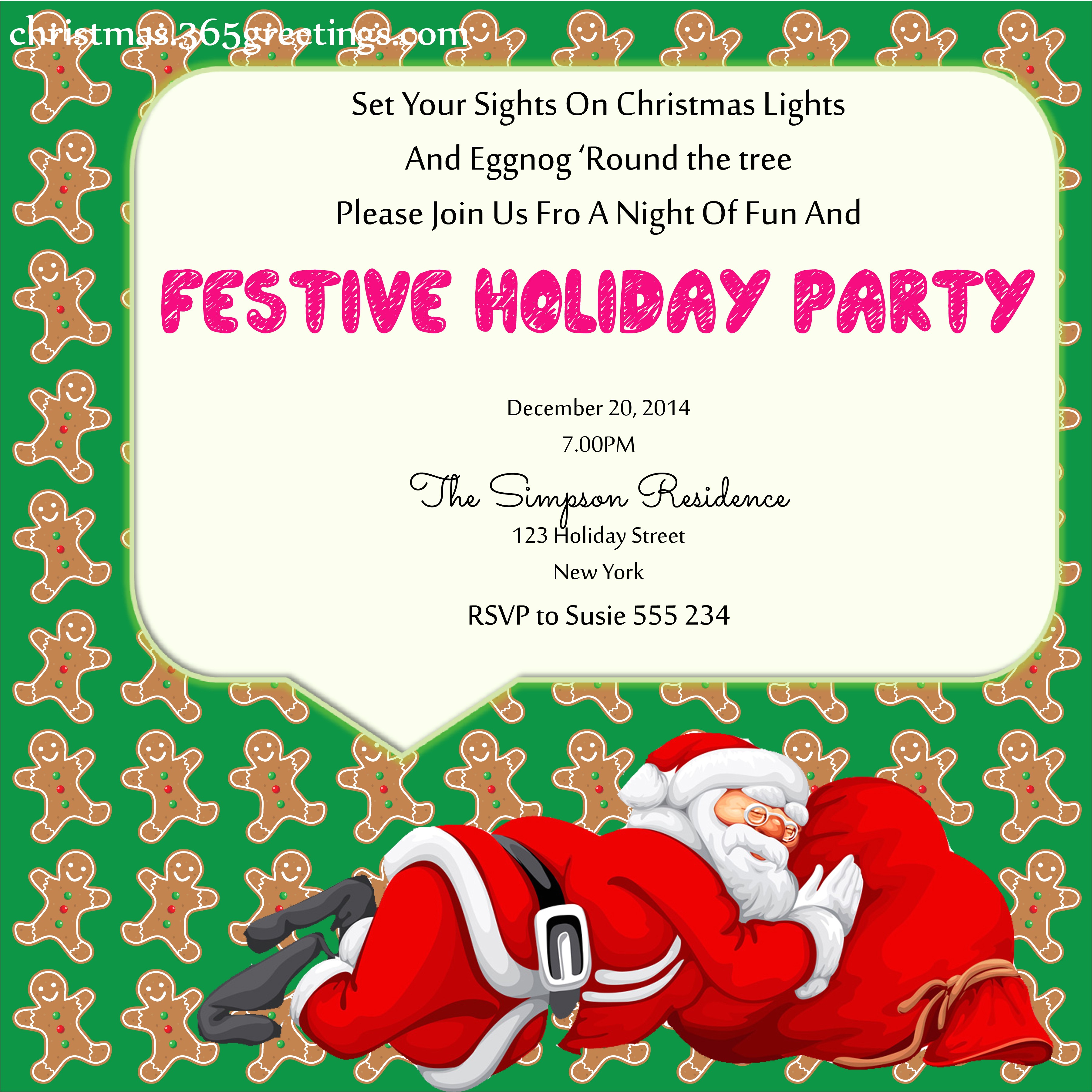 How to Make Christmas Party Invitations Christmas Party Invitation Ideas Christmas Celebration