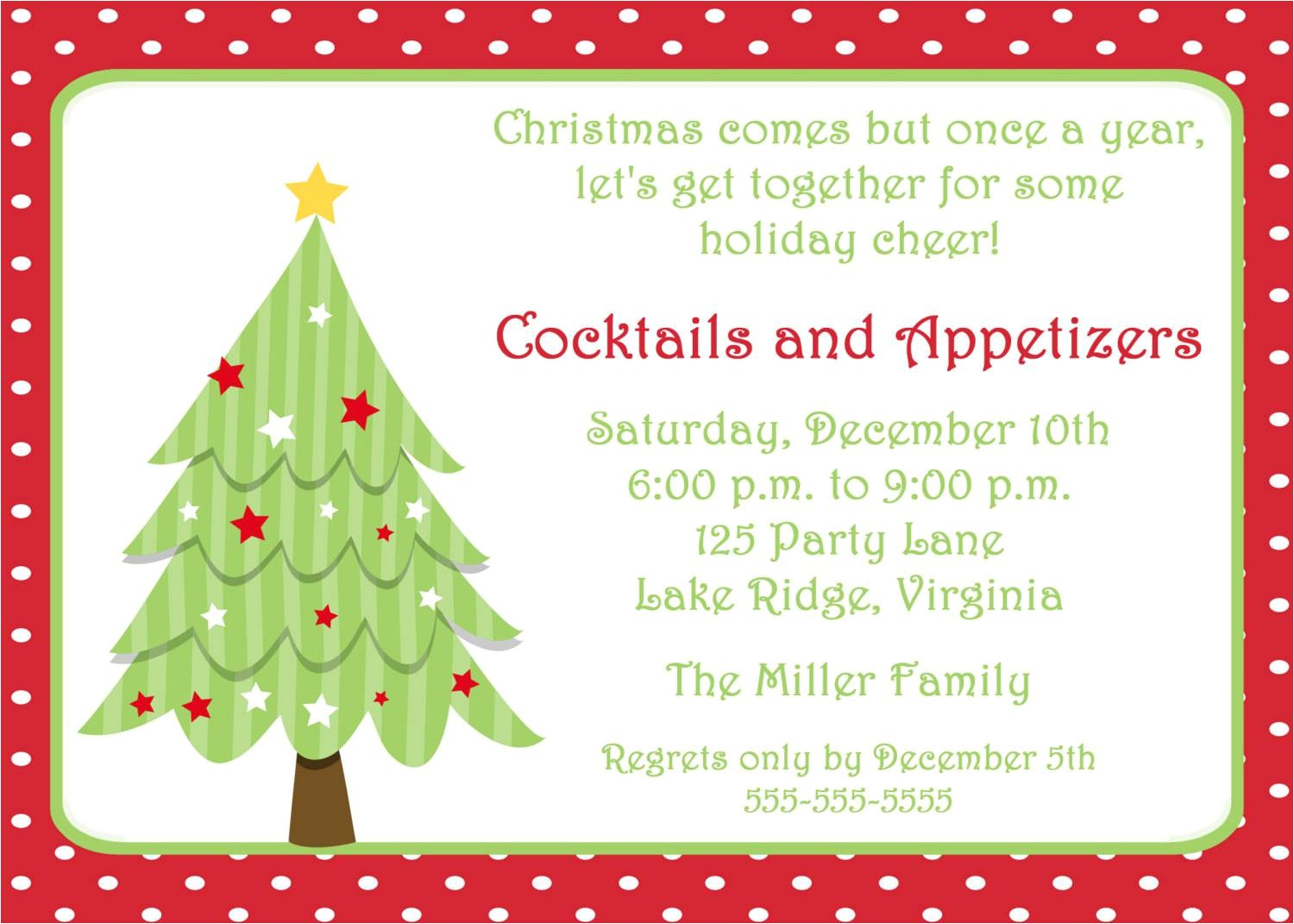 How to Make Christmas Party Invitations Christmas Party Invitation Template Party Invitations