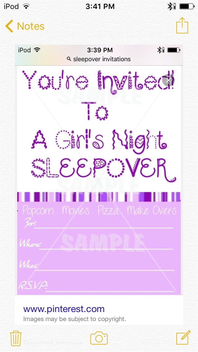 How to Make Slumber Party Invitations How to Make Invitations for A Sleepover with Pictures