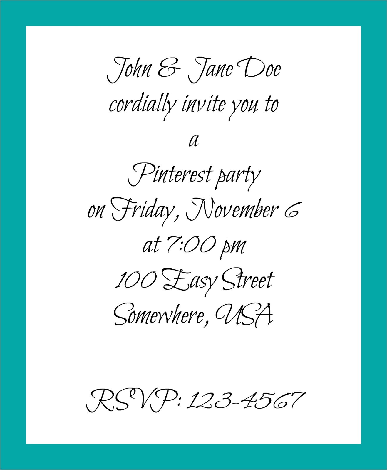 How to Write An Invitation to A Dinner Party Life is Sew Daily Hostessing How to Write An