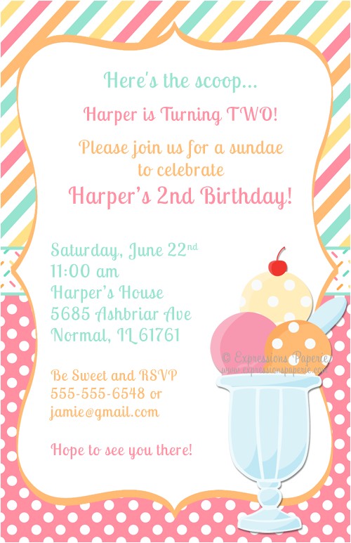 Ice Cream Sundae Party Invitations Ice Cream Sundae Birthday Party Invitations Ice Cream Sundae Party Invitations Ice Cream Sundae Birthday Party Invitations