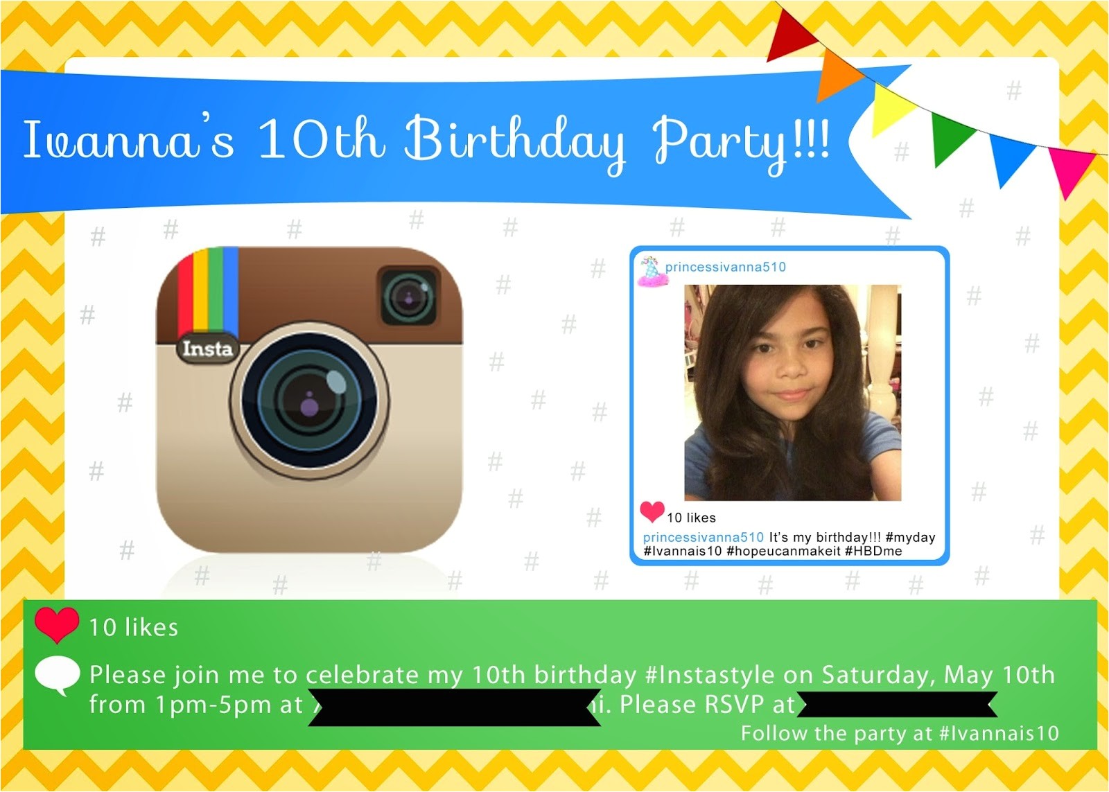 Instagram Party Invitations Second Chances Girl A Miami Family and Lifestyle Blog