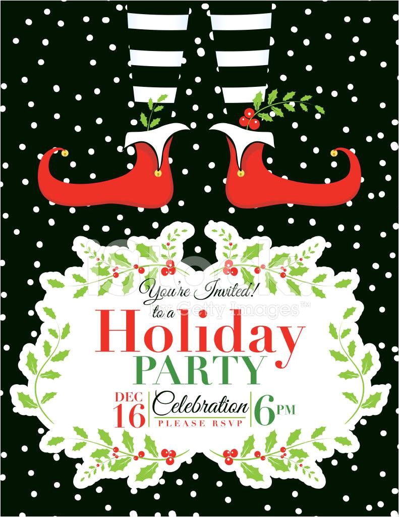 Invitation for the Christmas Party Christmas Party Invitation Template Party Invitations