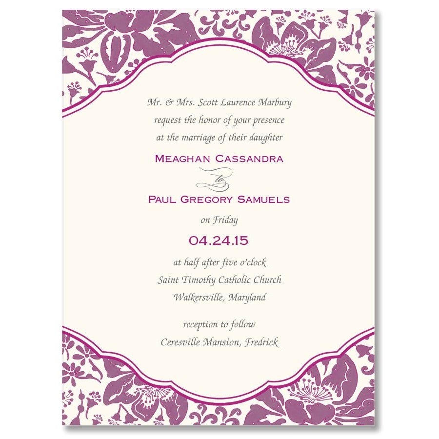 Invitation format for Party Engagement Invitation Cards Template Resume Builder