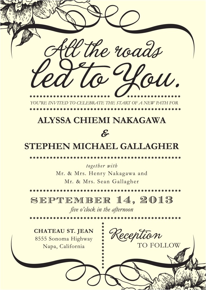 Invitation Sayings for Weddings 4 Words that Could Simplify Your Wedding Invitations