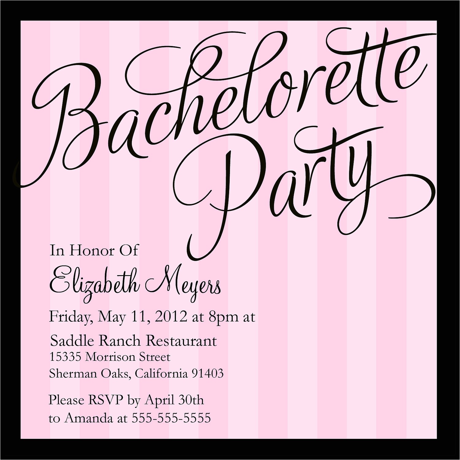 Invitation to A Bachelorette Party Wording Bachelorette Party Invitation Wording Modern Designs