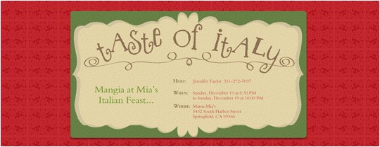 Italian themed Birthday Party Invitations Italian Party Invitations Cimvitation Italian themed Birthday Party Invitations Italian Party Invitations Cimvitation