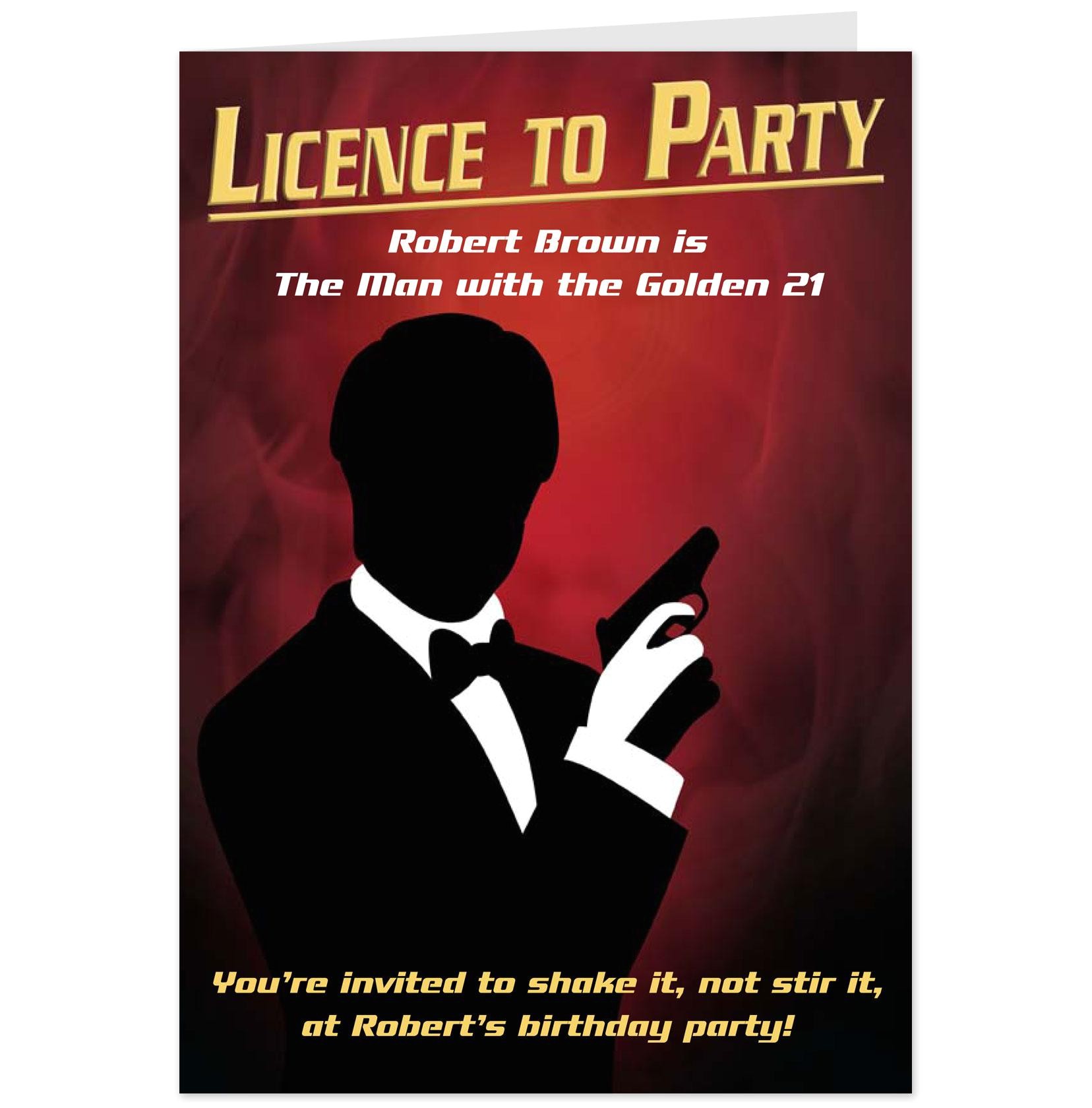 James Bond Party Invitation Wording James Bond Party Invitation Wording Rustic Braesd Com