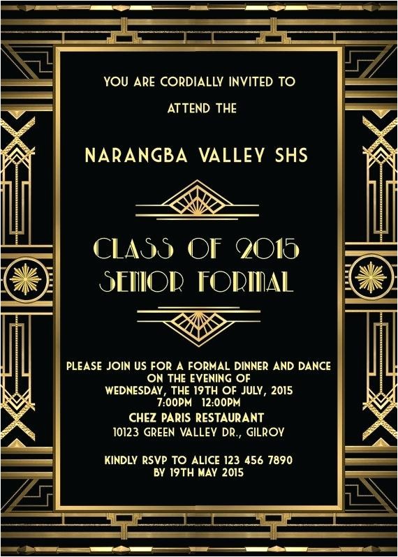 Jay Gatsby Party Invitation Great Party Invites Wiki Wallpapers Great Gatsby Party