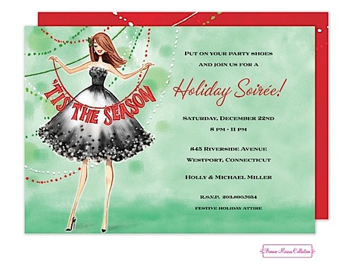 Ladies Christmas Party Invitations Ladies Christmas Party Invitations Oxsvitation Com