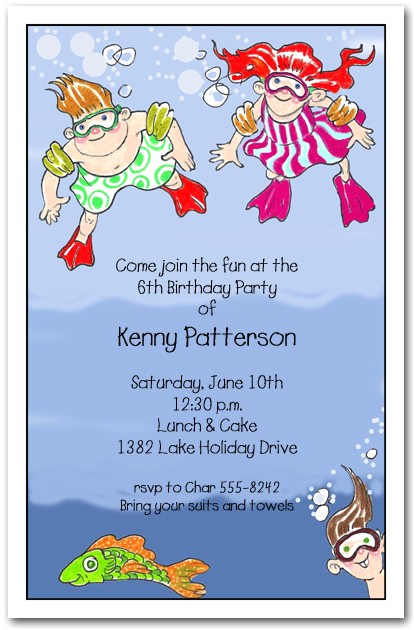 Lake Party Invitation Templates Free Underwater Swim Kids Party Invitations Swim Party Invitations Lake Party Invitation Templates Free Underwater Swim Kids Party Invitations Swim Party Invitations