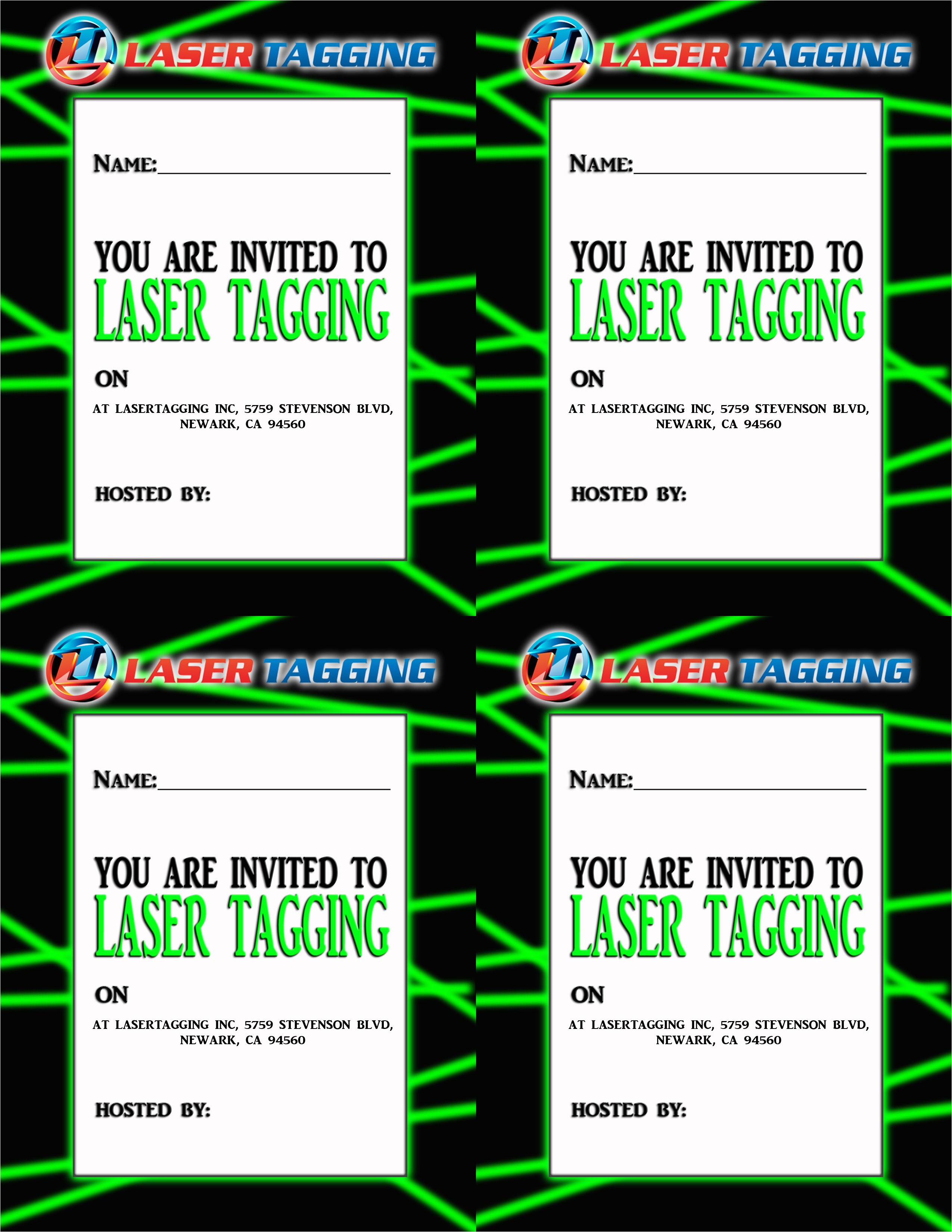 Laser Tag Party Invites Free 40th Birthday Ideas Free Laser Tag Birthday Invitation Laser Tag Party Invites Free 40th Birthday Ideas Free Laser Tag Birthday Invitation