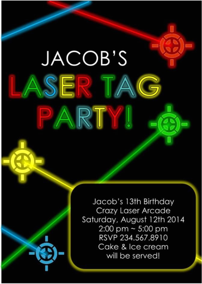 Laser Tag Party Invites Free Laser Tag Party Invitation Editable Partygamesplus Laser Tag Party Invites Free Laser Tag Party Invitation Editable Partygamesplus