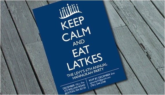 Latke Party Invitation Items Similar to Quirky Fun Hanukkah Party Invitation Latke Party Invitation Items Similar to Quirky Fun Hanukkah Party Invitation