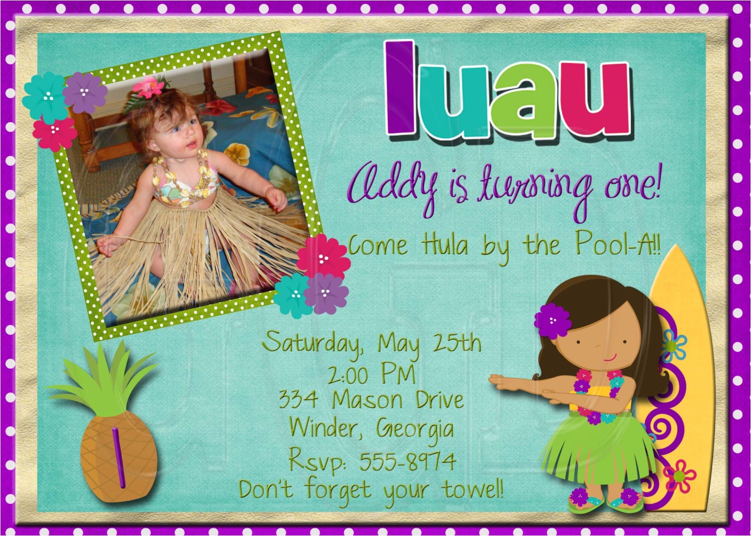 Luau Party Invitations Walmart Birthday Invites Luau Birthday Invitations Free Printable