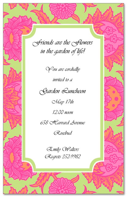 Lunch Party Invitation Wording Baby Shower Brunch Invitations Wording Templates
