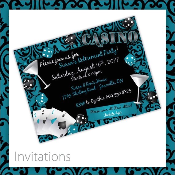 Lush Party Invitations Casino Party Invitations Casino Lush Casino Birthday Lush Party Invitations Casino Party Invitations Casino Lush Casino Birthday