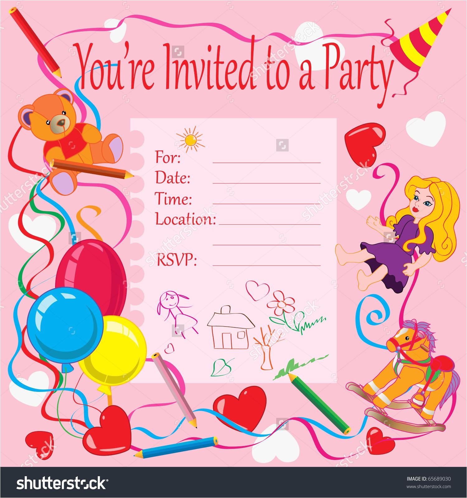 Make A Party Invitation Card 4 Step Make Your Own Birthday Invitations Free Sample
