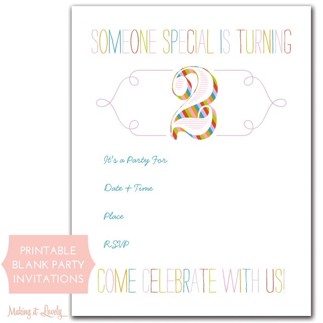 Make Birthday Party Invitations Online for Free to Print 41 Printable Birthday Party Cards Invitations for Kids