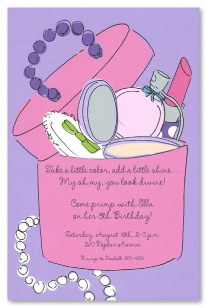 Makeup Party Invitations Free Jewelry Party Invitation Wording