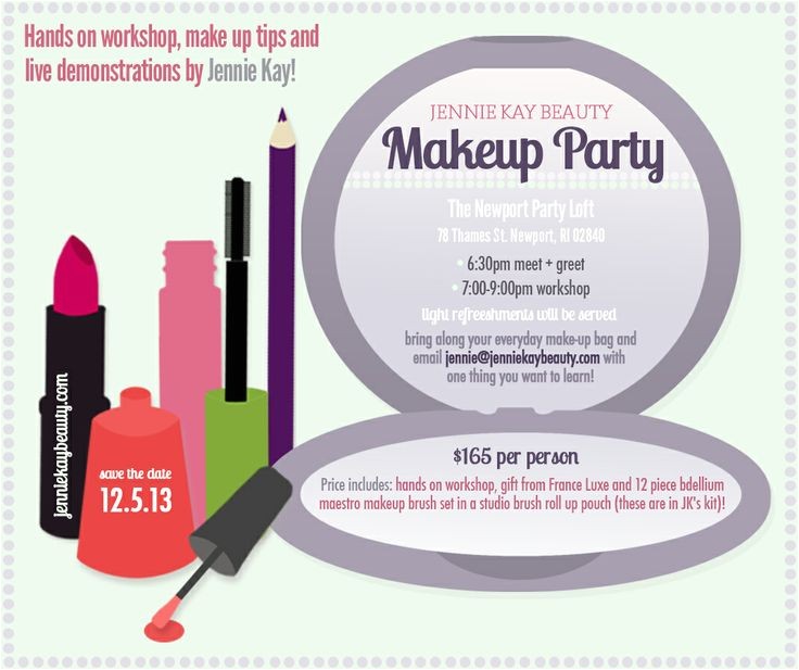 Makeup Party Invitations Free Makeup Party Invitations Mugeek Vidalondon