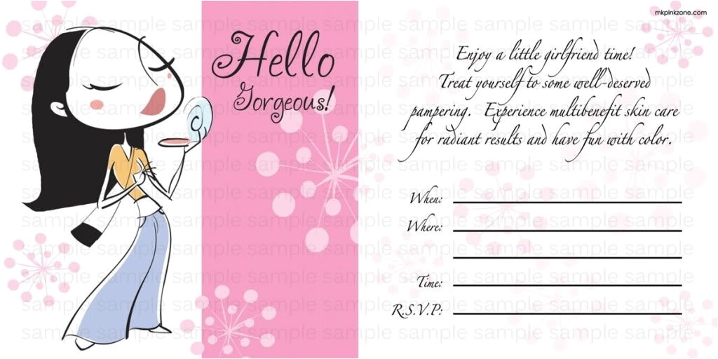 Mary Kay Party Invites Mary Kay Party Invitations Template Resume Builder