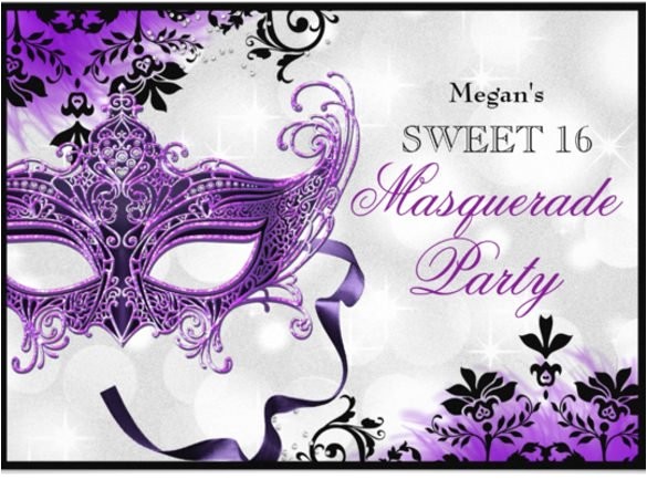 Masquerade Party Invitations Templates Free 18 Masquerade Invitation Templates Free Sample Example
