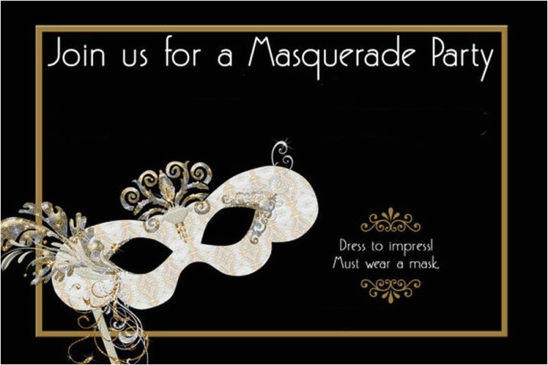 Masquerade Party Invitations Templates Free How to Design Masquerade Party Invitations