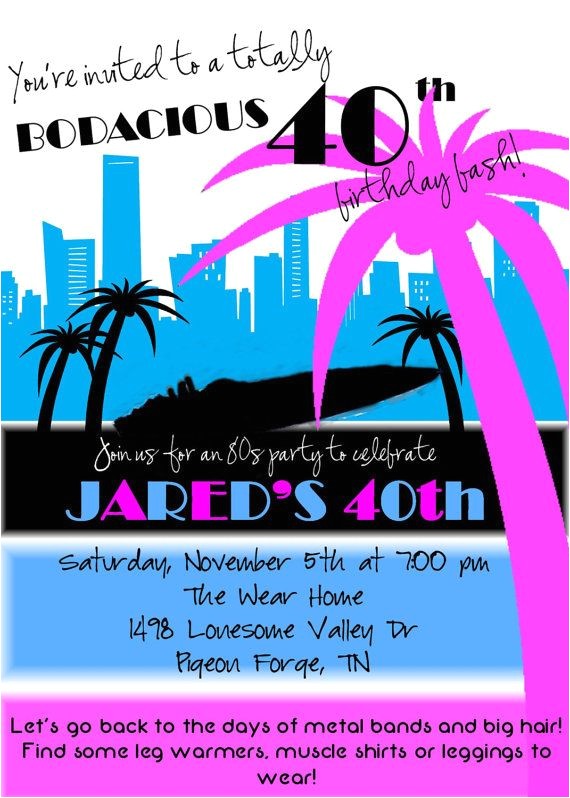 Miami themed Party Invitations 68 Best Images About Miami Vice Party On Pinterest 80s