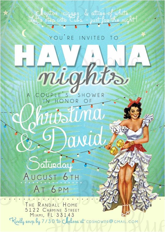 Miami themed Party Invitations Best 25 Havana Nights Ideas On Pinterest Cuban Party