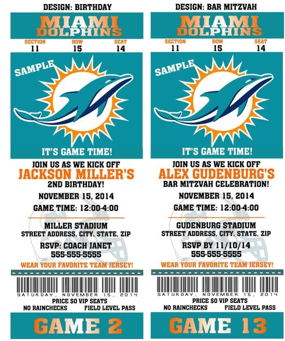 Miami themed Party Invitations Printable Birthday Party Invitation Card Miami by