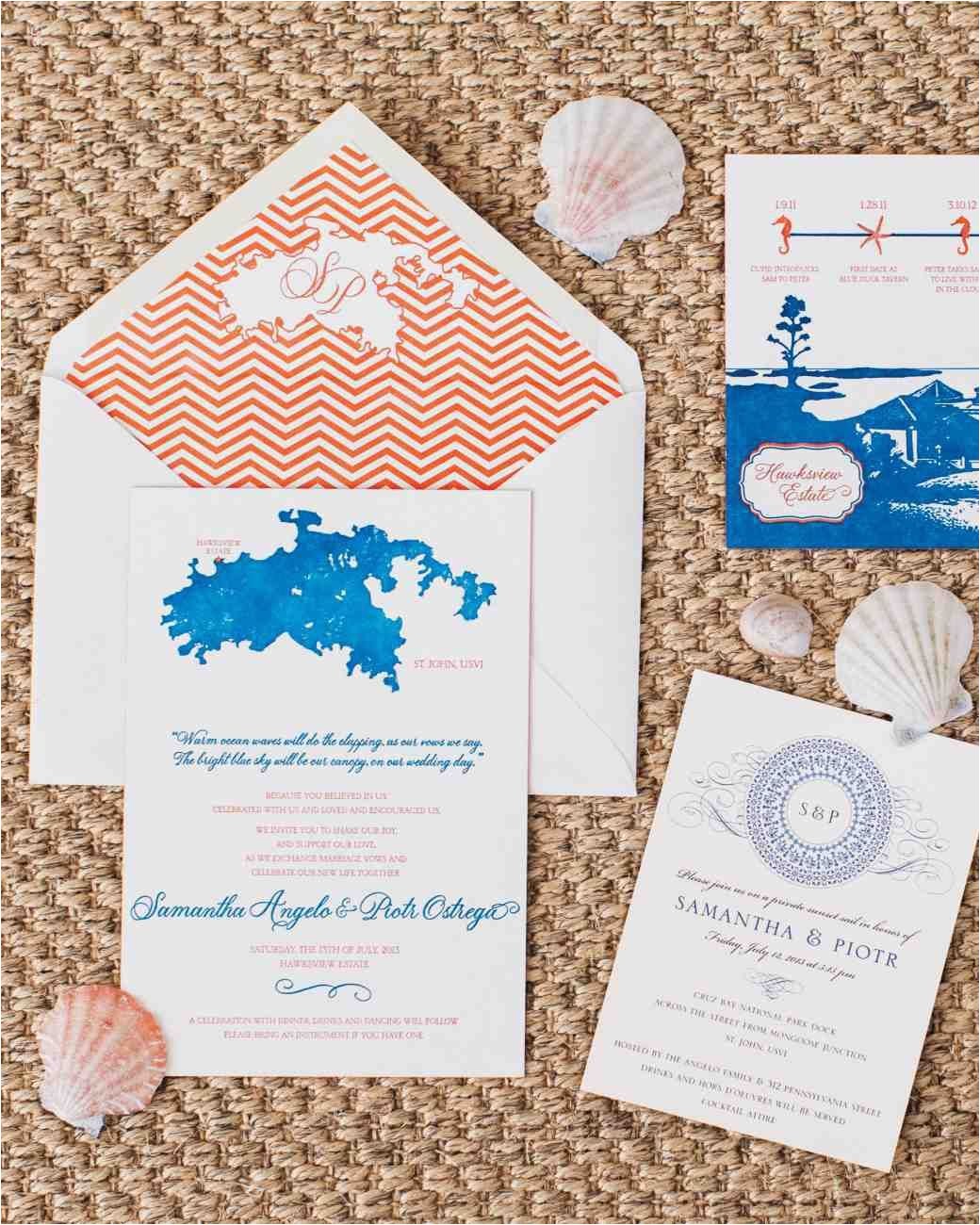 Michael's Wedding Invitation Kits Beach Wedding Invitation Sets Beach themed Wedding