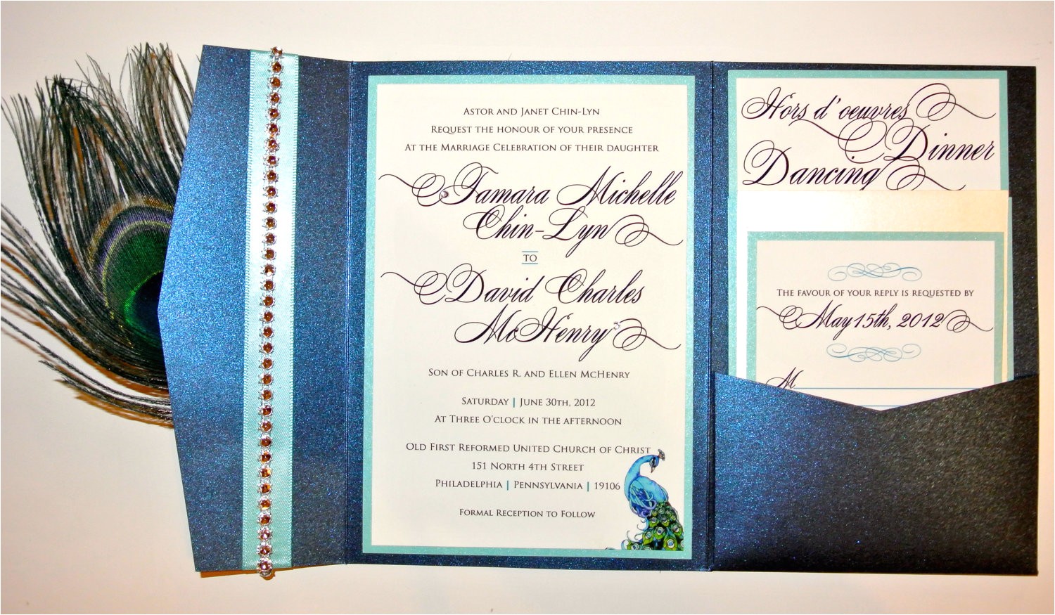 Michael's Wedding Invitation Kits Peacock Wedding Invitations Kit Various Invitation Card