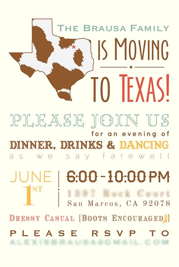 Moving Party Invitation Wording 7 Best Farewell Invitation Images On Pinterest