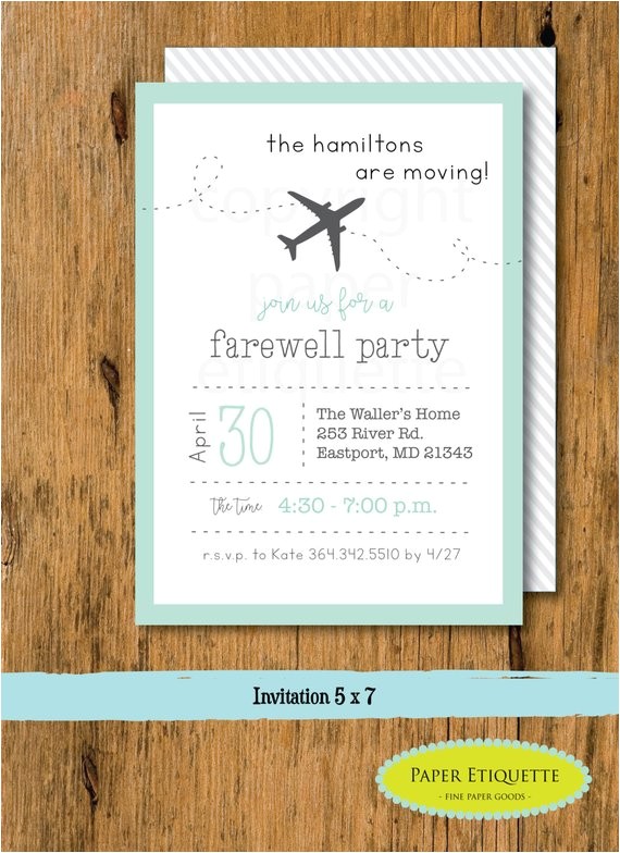 Moving Party Invitation Wording Going Away Party Moving Party Invitation Beer Packing Party
