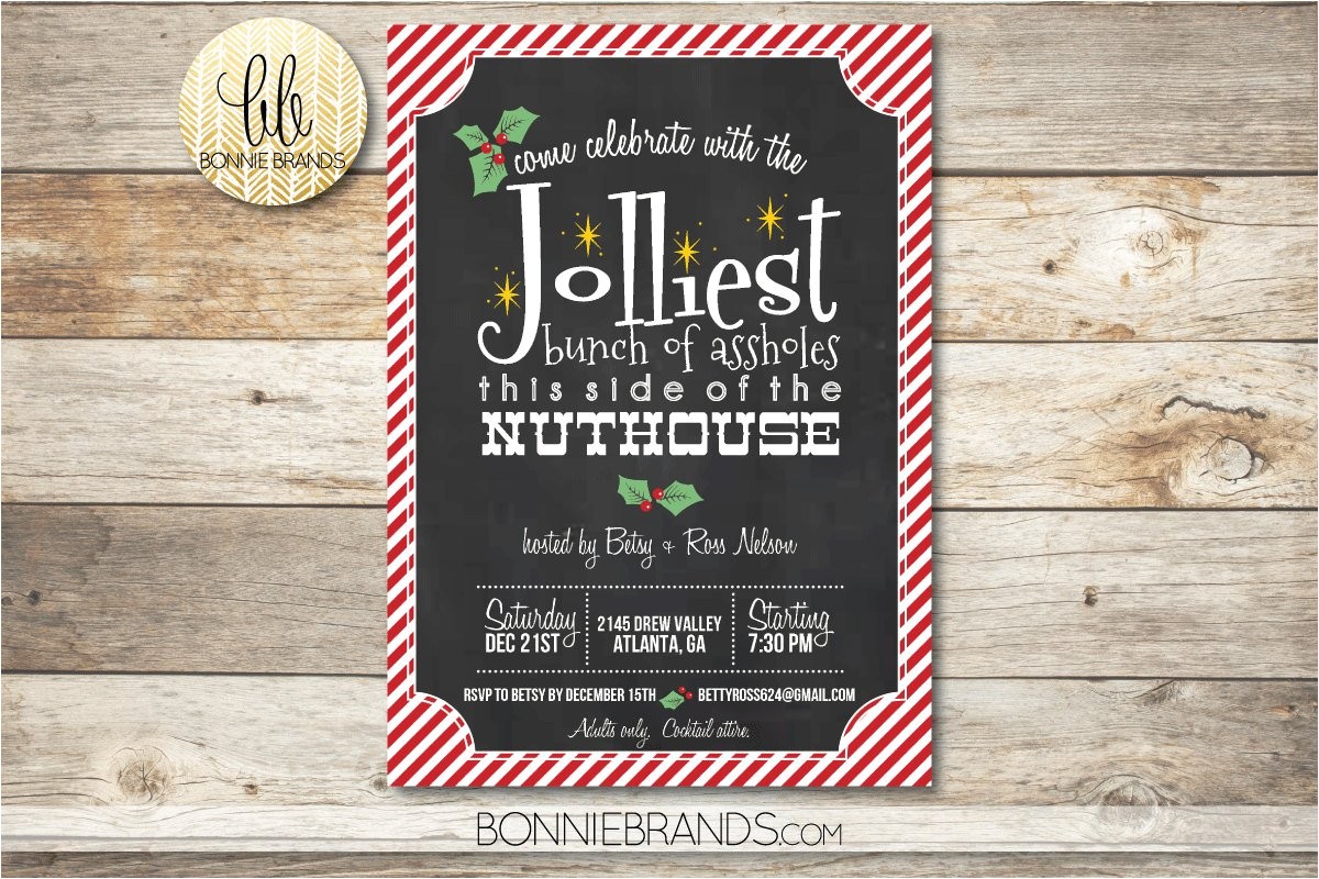 National Lampoons Christmas Vacation Party Invitations Holiday Party Invitation Christmas Vacation Clark Griswold