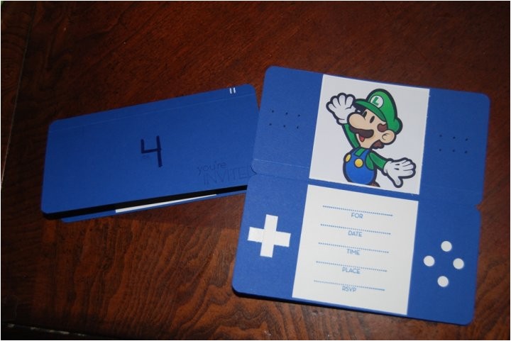 Nintendo Ds Birthday Party Invitations Excellent Nintendo 3ds Mario and Luigi for Efficient Nintendo Ds Birthday Party Invitations Excellent Nintendo 3ds Mario and Luigi for Efficient
