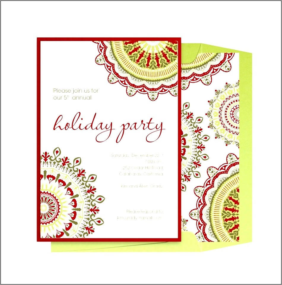 Office Christmas Party Invite Template 8 Company Party Invitation Template Sampletemplatess