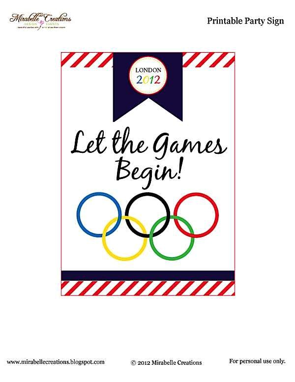 Olympic Party Invitation Template Kara 39 S Party Ideas Olympic themed Party Free Printables