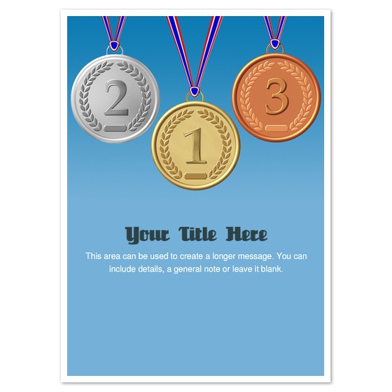 Olympic Party Invitation Template Olympic Medals Invitations Cards On Pingg Com