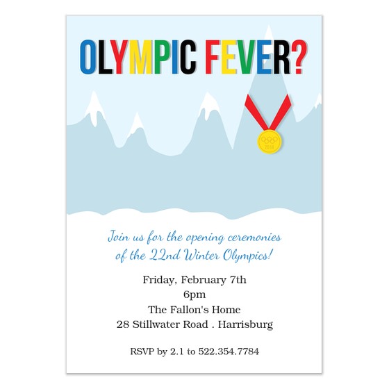 Olympic Party Invitation Template Online Invitations Ecards Party Ideas Party Planning