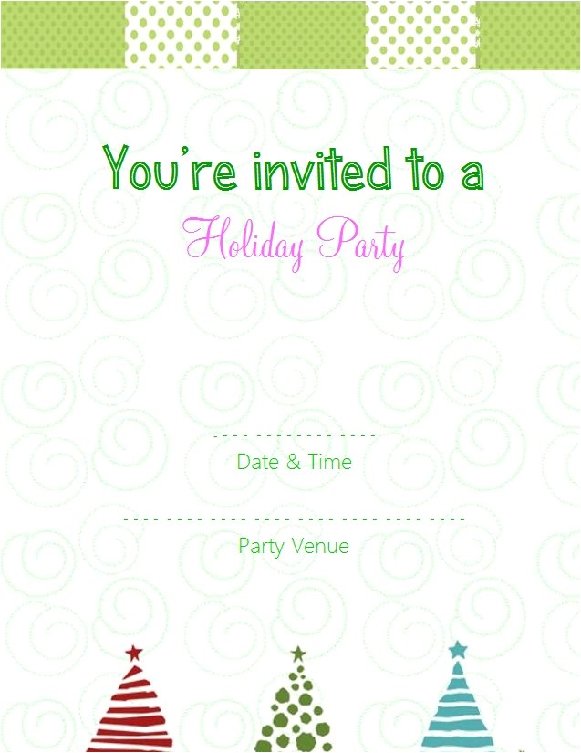 Online Christmas Party Invitation Templates Free Free Online Party Invitations Template Best Template
